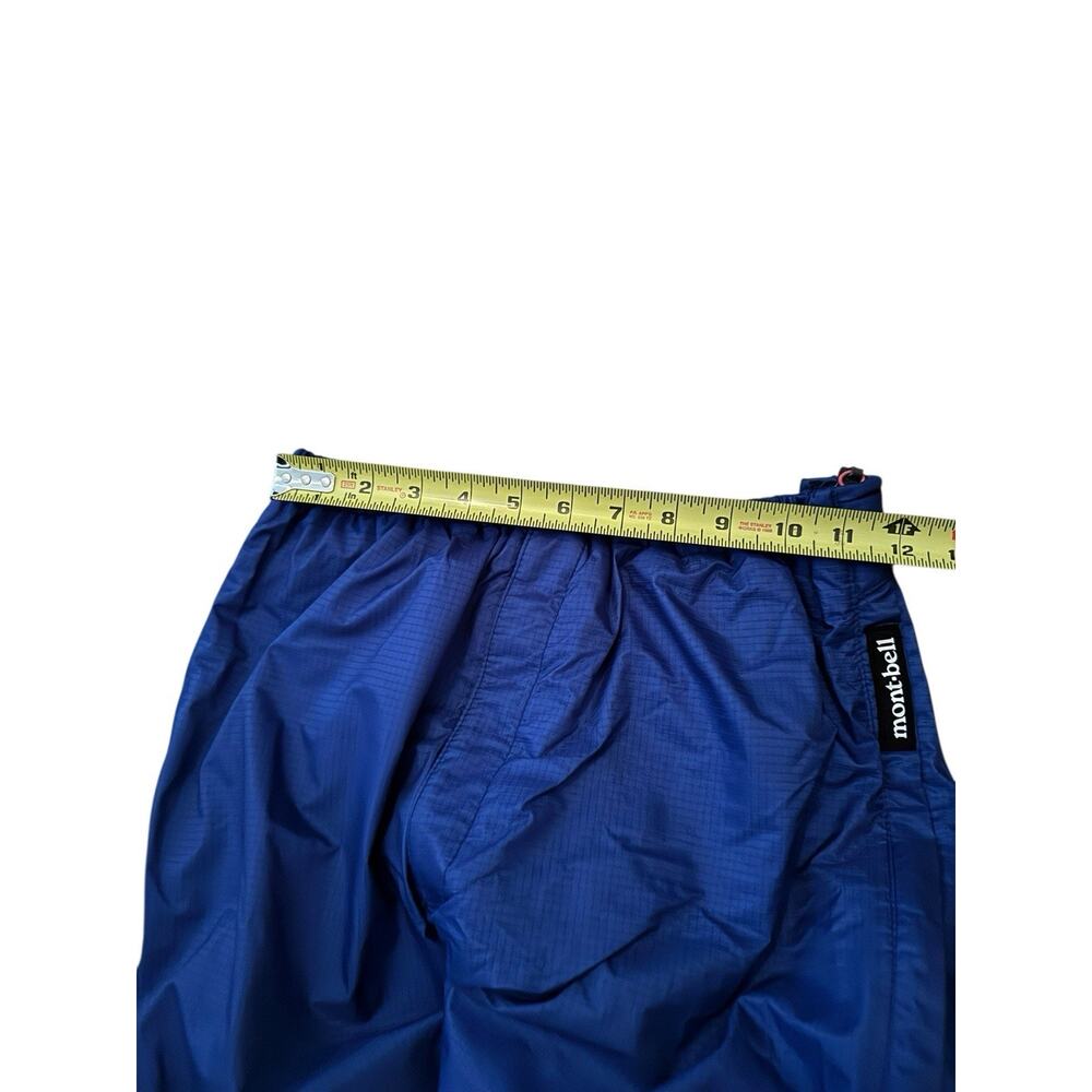 Vintage 90s Montbell Ski Pants Neon Colorblock Mountaineering GORPCORE Full Zip - Picture 6 of 11